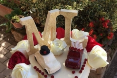 Sopratorta matrimonio tema "500 d'epoca"