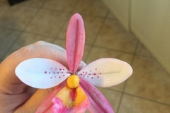 Orchidea in porcellana fredda